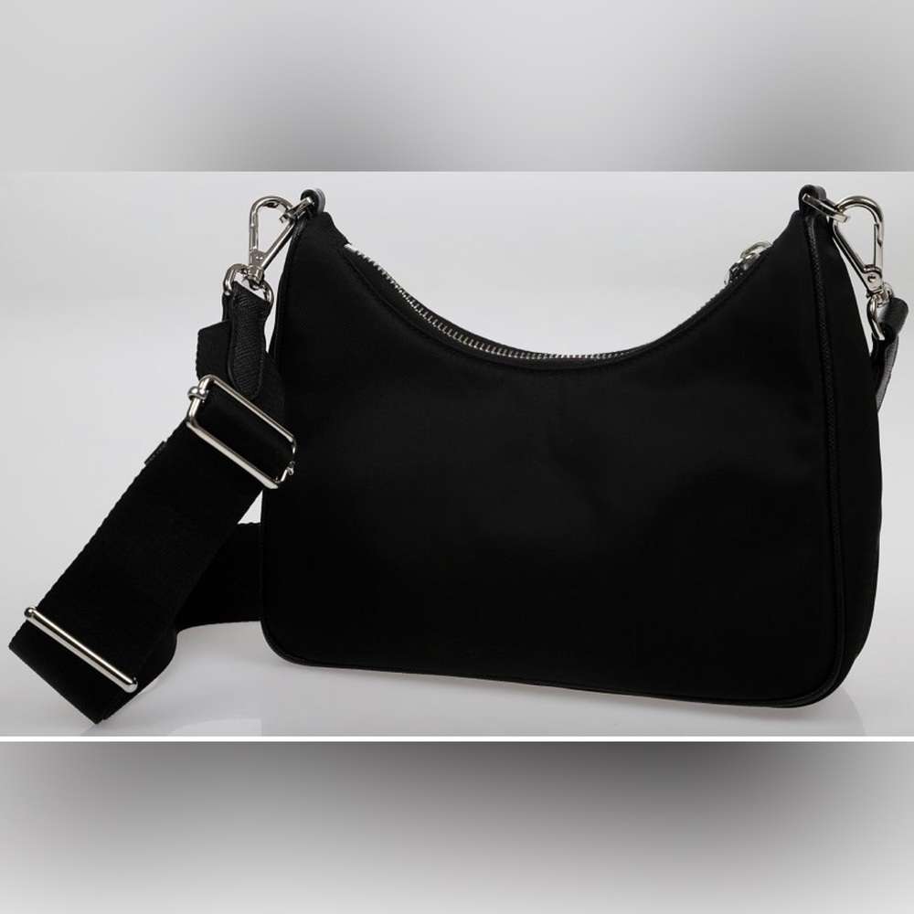 PRADA BLACK RE-ADDITION 2005
BAG WITH POUCH CROSSBODY - Picture 5 of 16
